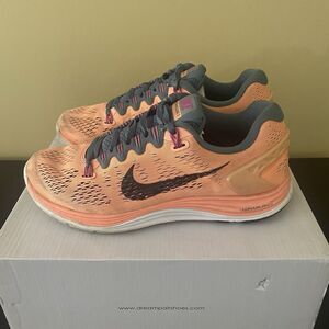 Nike Women's Lunarglide 5 Running Shoes Atomic Pink